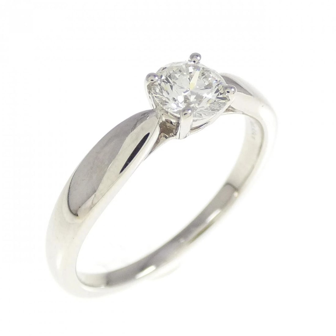 TIFFANY & CO. HARMONY RING: Tiffany & Co. Harmony Ring Brand: Tiffany Type: Ring Material: Platinum 950 Main Stone/Creation Natural Color: Platinum Size: 4.5-5 (US size) Accessories: None Accessories Notice: When