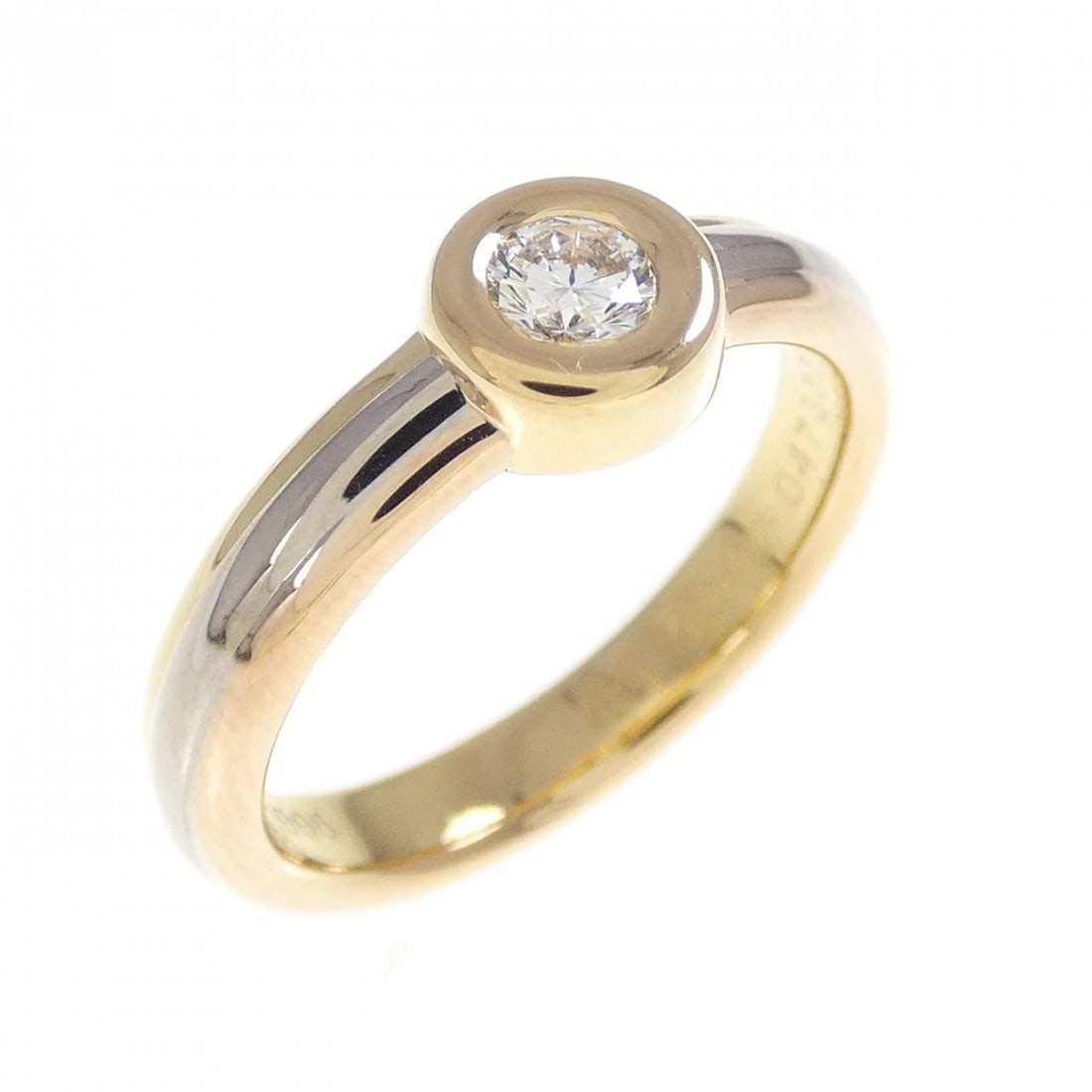 CARTIER MONOSTONE RING: Cartier Monostone Ring Brand: Cartier Type: Ring Material: 750 Yellow Gold 750 White Gold 750 Pink Gold Main Stone/Creation Natural Color: Yellow Gold White Gold Pink Gold Size: 5.5 (US size)