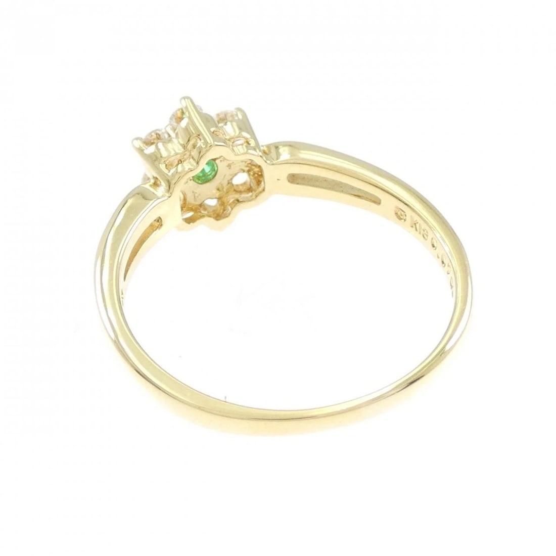 MIKIMOTO EMERALD RING - 3