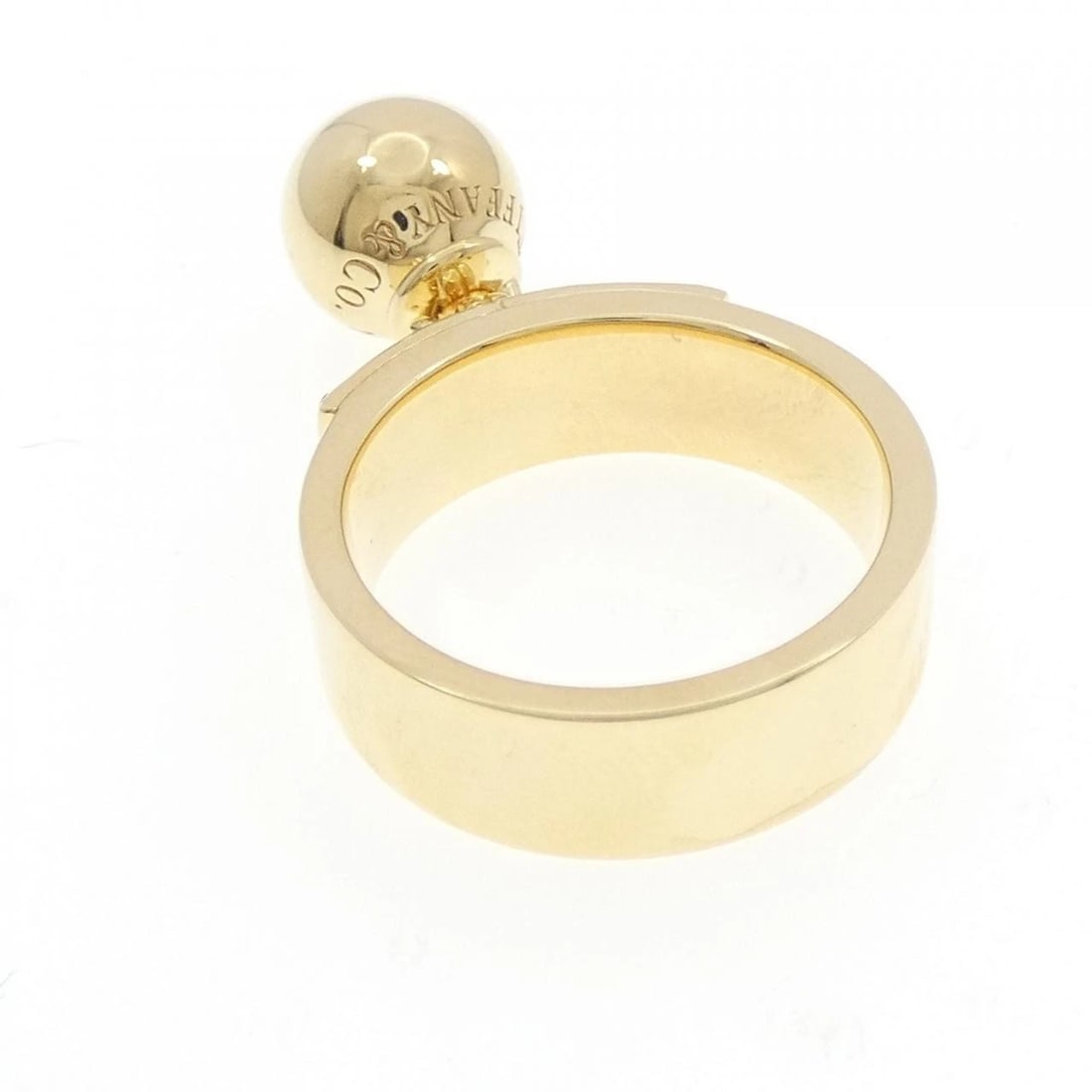 TIFFANY BALL DANGLE RING - 3