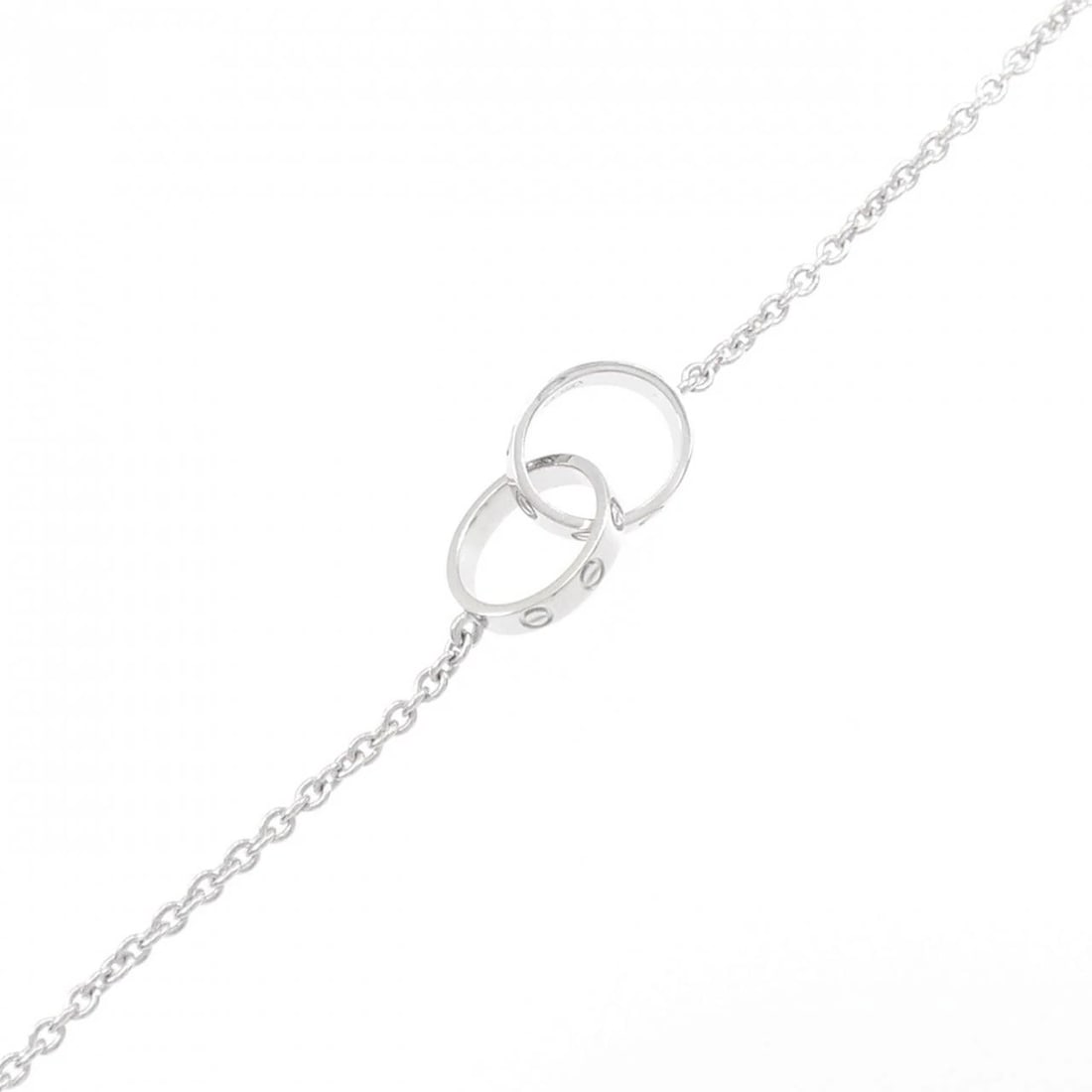 CARTIER BABY LOVE BRACELET: Cartier Baby Love Bracelet Brand: Cartier Type: Bracelet Material: 750 White Gold Color: White Gold Size: 18cm Accessories: None Accessories Notice: When purchasing pre-owned goods, please