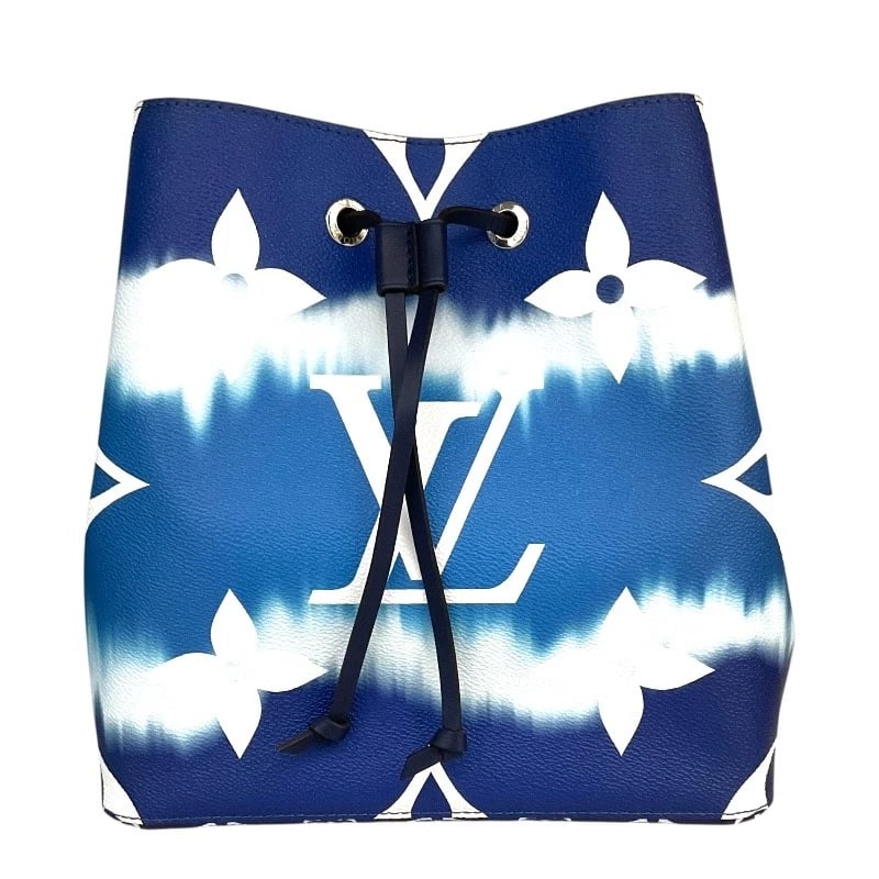 LOUIS VUITTON NEO NOE SHOULDER BAG: LOUIS VUITTON Neo Noe Shoulder Bag Brand: LOUIS VUITTON Type: Shoulder Bag Material: LV Escal Color: blue Size: W10.2 x H10.2x D6.9inch Shoulder:46.9inch Accessories: None Accessories Notice: