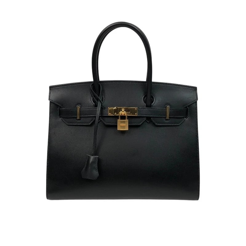 HERMES BIRKIN 30 SERIE HANDBAG: HERMES birkin 30 serie Handbag Brand: HERMES Type: Handbag Material: Vorsh Color: Black Gold Hardware Size: W11.8 x H9.1x D5.9inch Accessories: None Accessories Notice: When purchasing pre