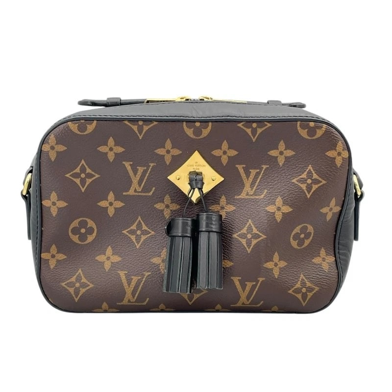 LOUIS VUITTON SAINTONGE SHOULDER BAG: LOUIS VUITTON Saintonge Shoulder Bag Brand: LOUIS VUITTON Type: Shoulder Bag Material: Monogram Color: Noir/GDHardware Size: W8.7 x H5.5x D2.8inch Shoulder:51.2inch Accessories: None Acces