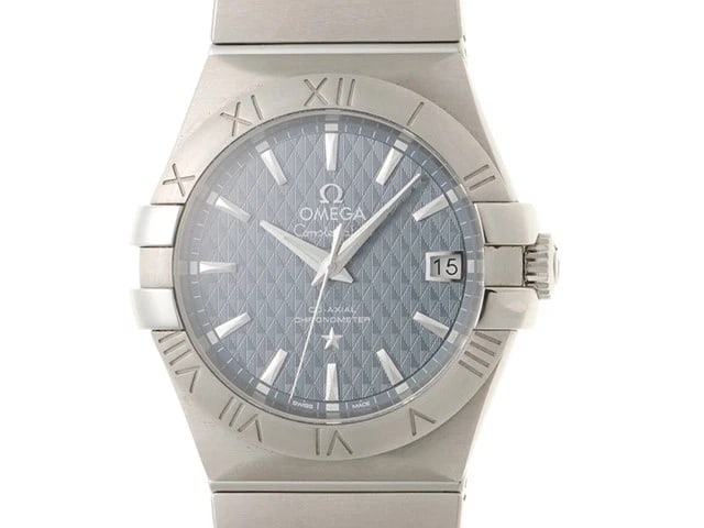 OMEGA CONSTELLATION BLUE WATCH (1 of 2)