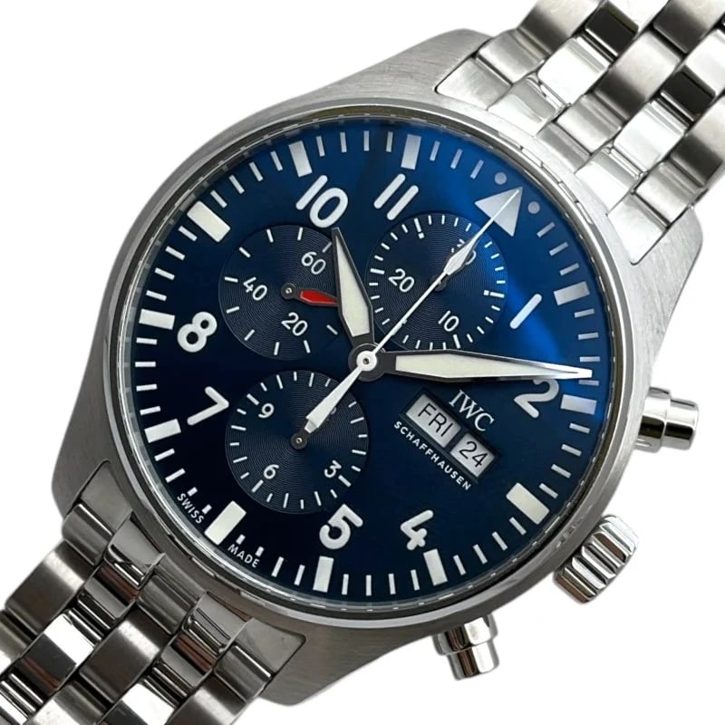 IWC PILOT WATCH CHRONOGRAPH WATCH (1 of 4)
