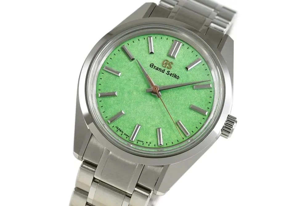 SEIKO GRAND HERITAGE COLLECTION MECHANICAL BOUTIQUE WATCH: SEIKO Grand Heritage Collection Mechanical Boutique Brand: SEIKO Type: Wrist watch Material: SS Color: Dial Light Green Size: [ Case size ] 36.5mm [ Arm circumference size ] 20cm Case Thickness 11