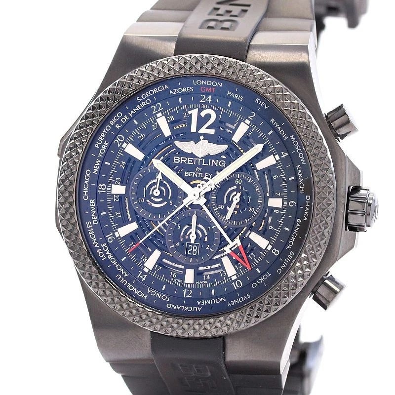 BREITLING BENTLEY GMT MIDNIGHT WATCH (1 of 4)