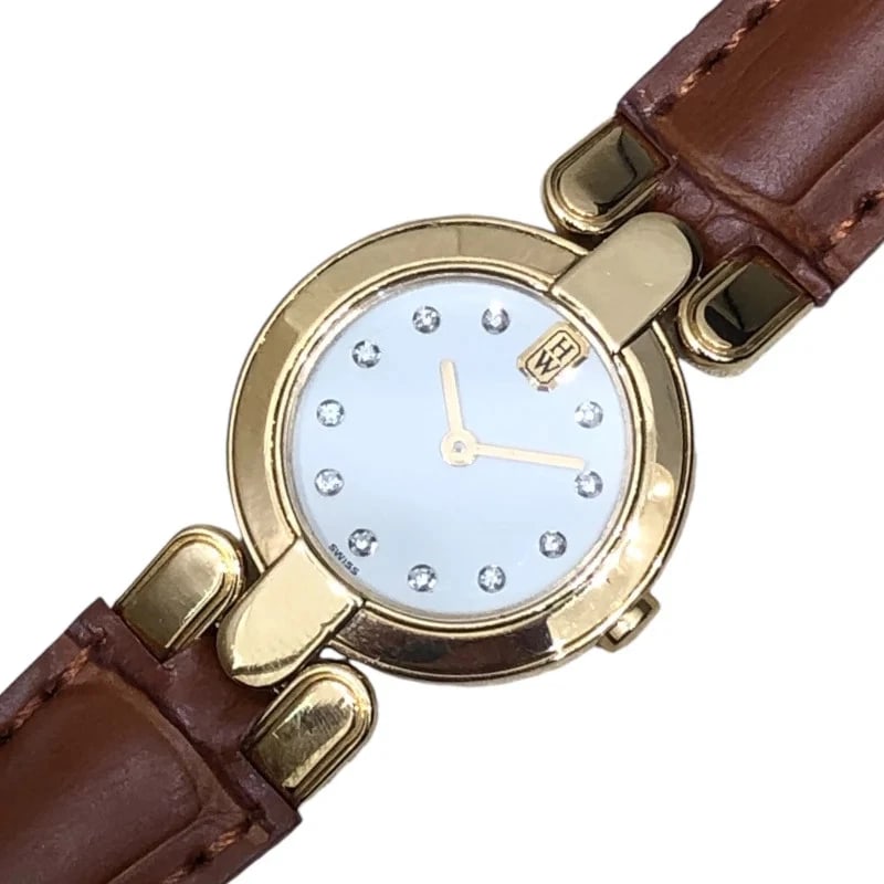 HARRY WINSTON PREMIER WHITE K18YG WATCH: Harry Winston Premier White K18YG Brand: HARRY WINSTON Type: Wrist watch Material: 18k yellow gold Color: Dial White Size: [ Case size ] 22 / Case shape: Round face / Case width: 23.3mm / Case hei