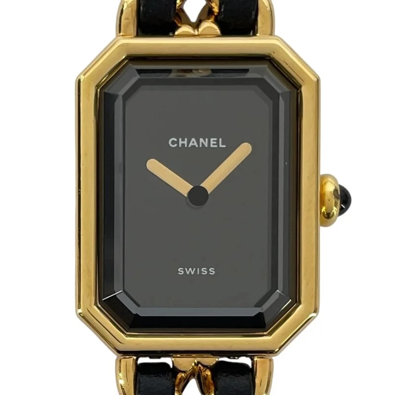 CHANEL PREMIERE BLACK WATCH (1 of 5)