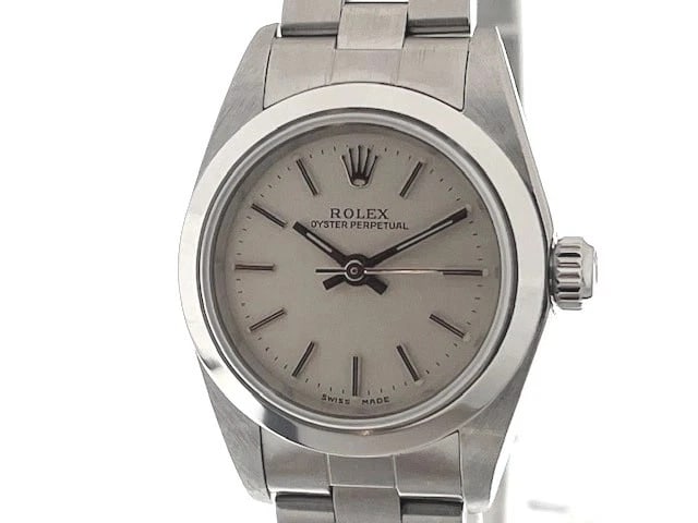 ROLEX OYSTER PERPETUAL WATCH: Rolex Oyster Perpetual Brand: Rolex Type: Wrist watch Material: SS Color: Dial none Size: [ Case size ] 24.0 mm [ Arm circumference size ] Maximum 15.5cm Accessories: None Accessories Noti