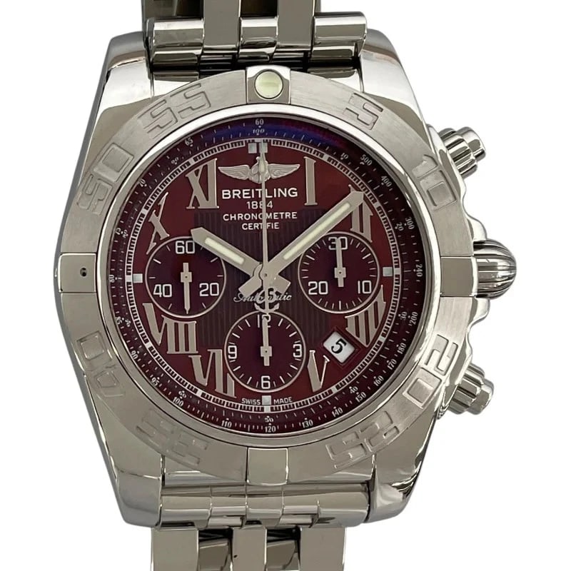 BREITLING CHRONOMAT BROWN WATCH (1 of 3)