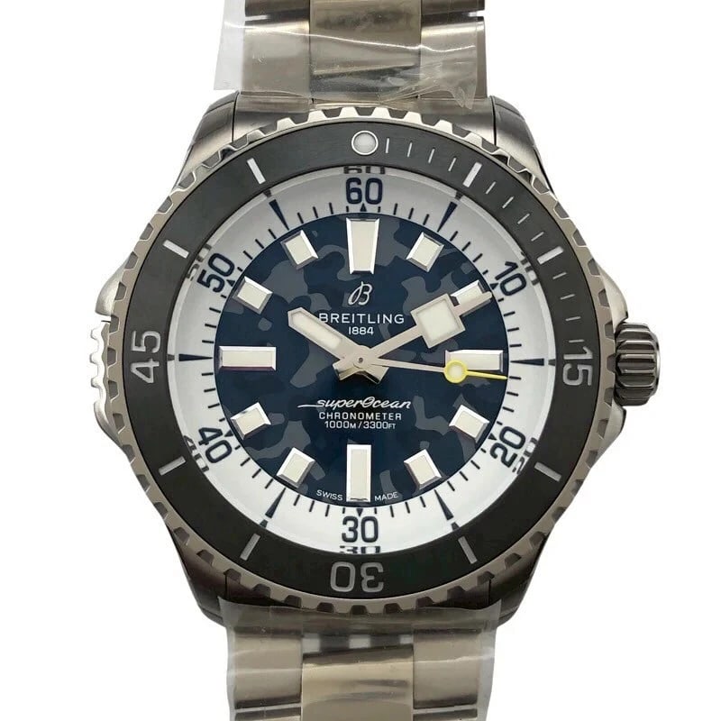 BREITLING SUPEROCEAN SUPERDIVER TITANIUM WATCH (1 of 3)