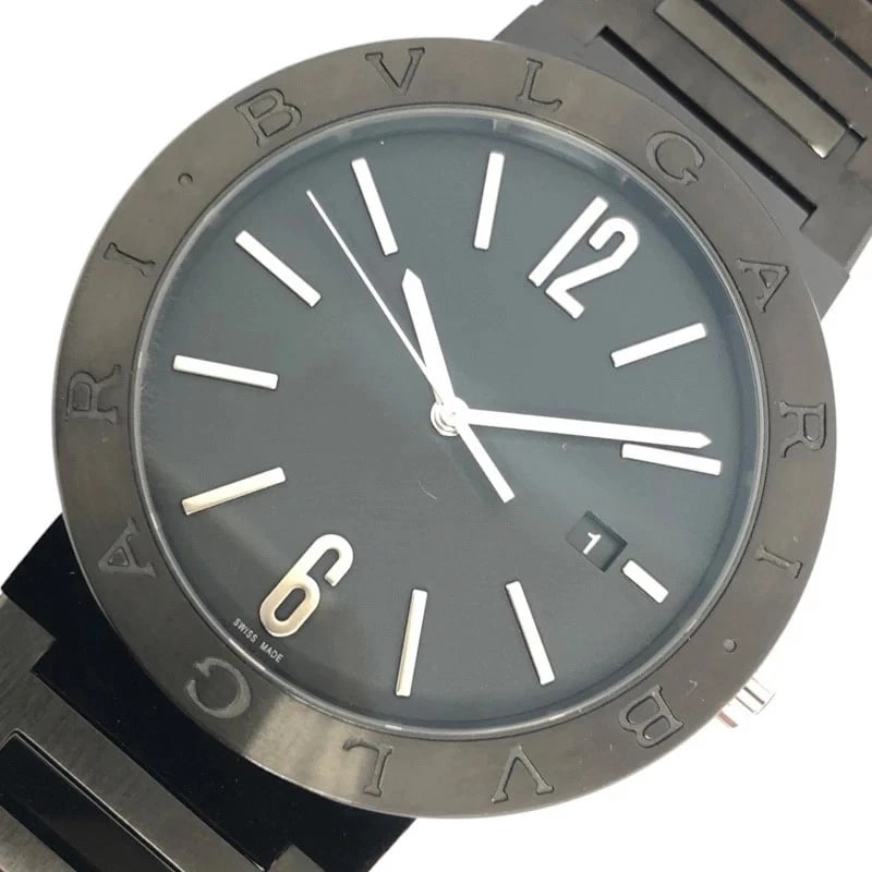 BVLGARI BLACK SS WATCH (1 of 2)