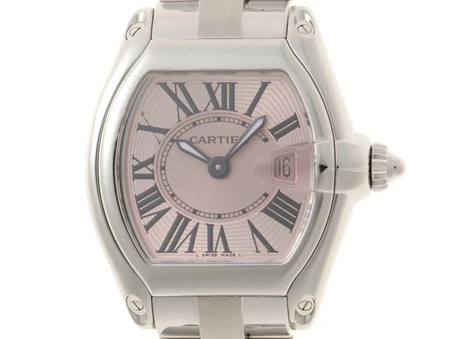 CARTIER ROADSTER QUARTZ WATCH: Cartier Roadster Quartz Brand: Cartier Type: Wrist watch Material: SS Color: Dial none Size: [ Case size ] 32mm [ Arm circumference size ] 17cm Accessories: None Accessories Notice: When