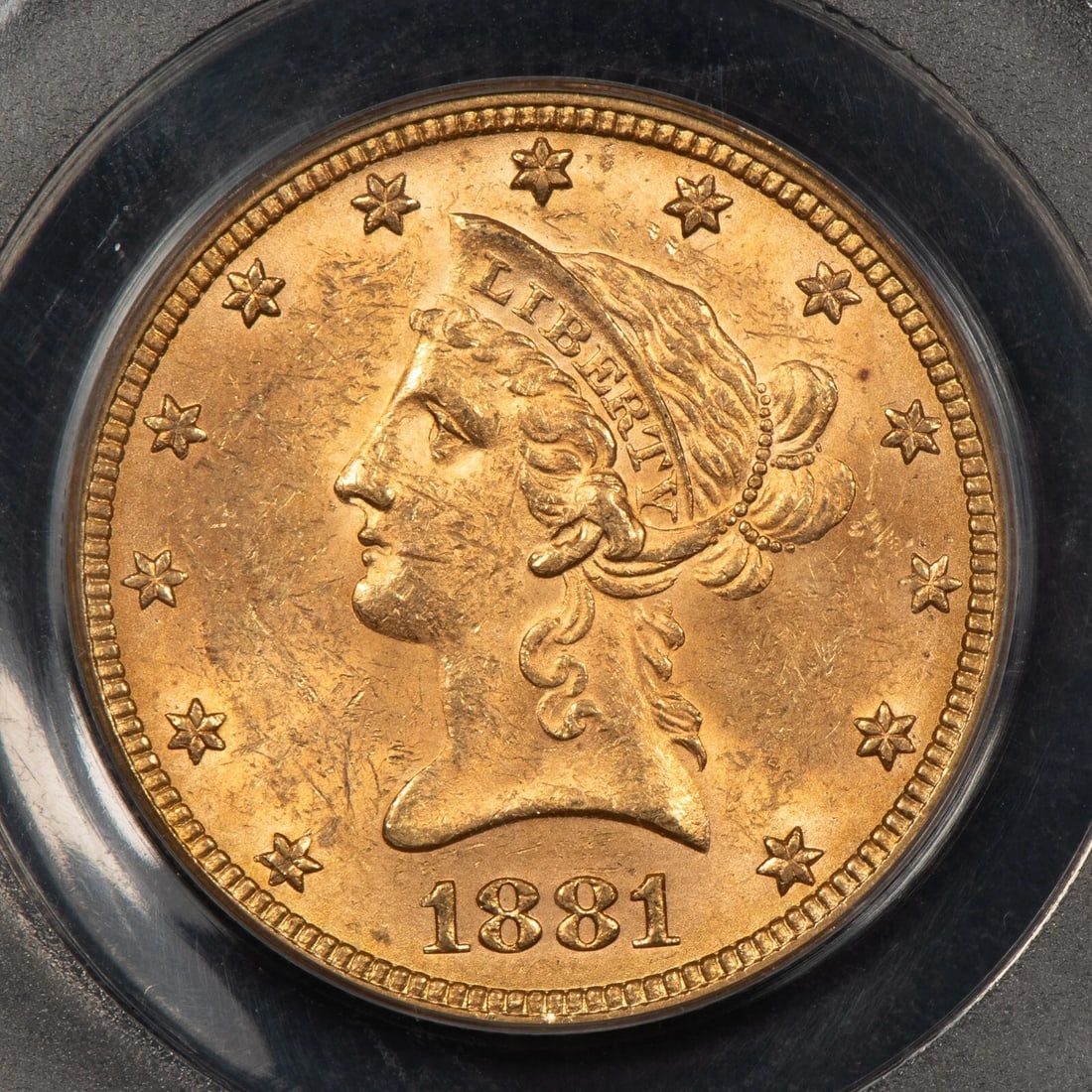 1881 G$10 LIBERTY HEAD GOLD EAGLE (1 of 2)