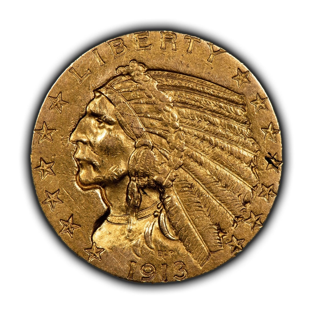 1913 G$5 INDIAN HEAD GOLD HALF EAGLE (1 of 4)