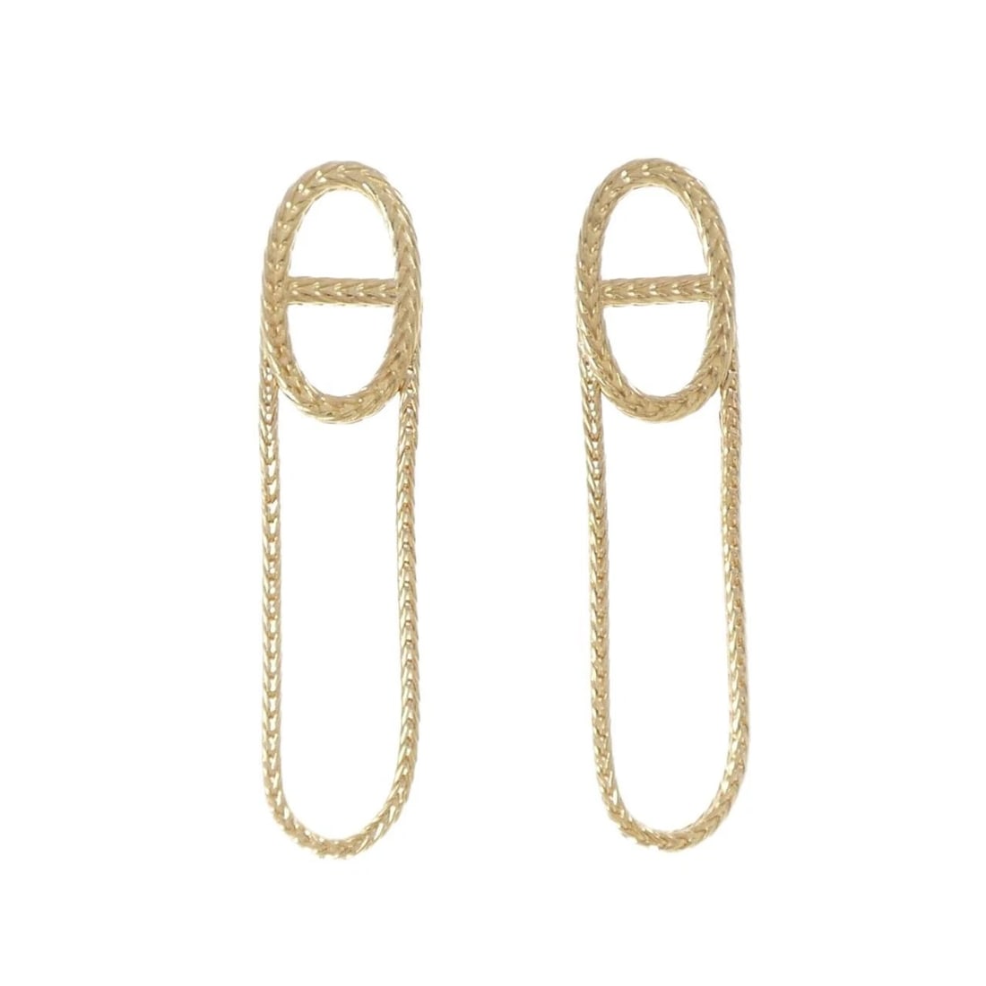 HERMES CHAINE D'ANCRE DANAE EARRINGS (1 of 2)