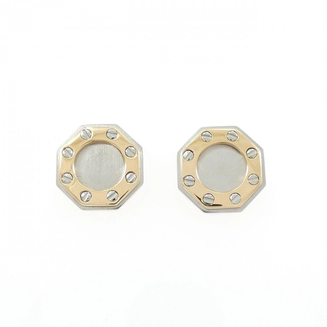 CARTIER 750YG ST EARRINGS (1 of 3)