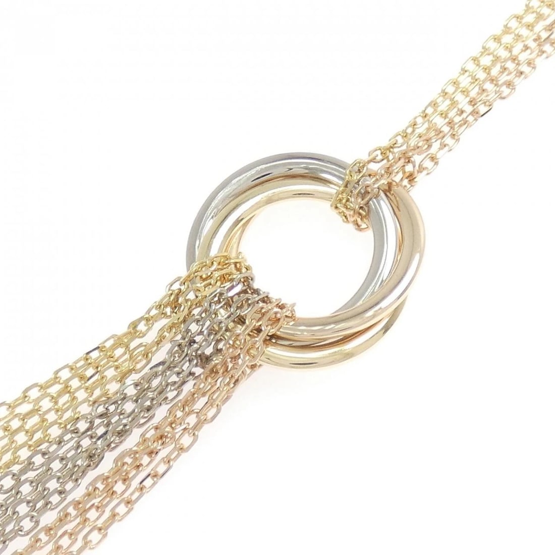 CARTIER TRINITY DRAPE NECKLACE - 4
