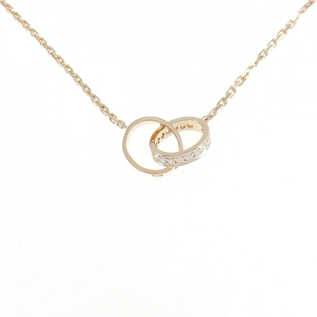 CARTIER BABY LOVE NECKLACE: Cartier Baby Love Necklace Brand: Cartier Type: Necklace Material: 750 Pink Gold Main Stone/Creation Natural Color: Pink Gold Size: 44cm Accessories: None Accessories Notice: When purchasing