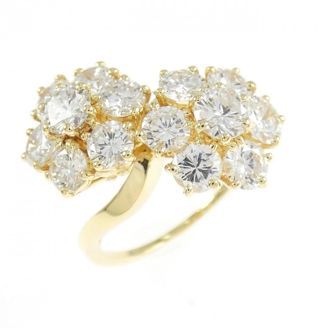 VAN CLEEF & ARPELS FLEURETTE RING: Van Cleef & Arpels Fleurette Ring Brand: Van Cleef & Arpels Type: Ring Material: 18KT Yellow Gold Main Stone/Creation Natural Color: Yellow Gold Size: 5.5 (US size) Accessories: None