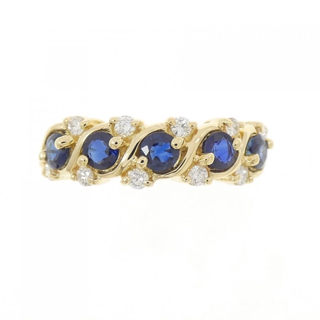 MIKIMOTO SAPPHIRE RING - 2