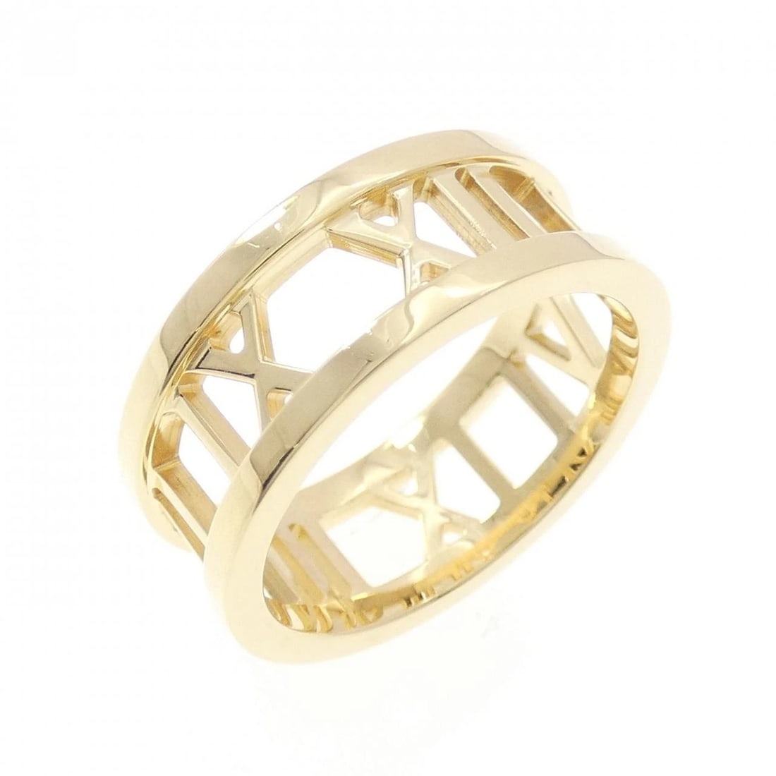TIFFANY ATLAS OPEN RING: Tiffany Atlas Open Ring Brand: Tiffany Type: Ring Material: 750 Yellow Gold Color: Yellow Gold Size: 5 (US size) Accessories: None Accessories Notice: When purchasing pre-owned goods, plea