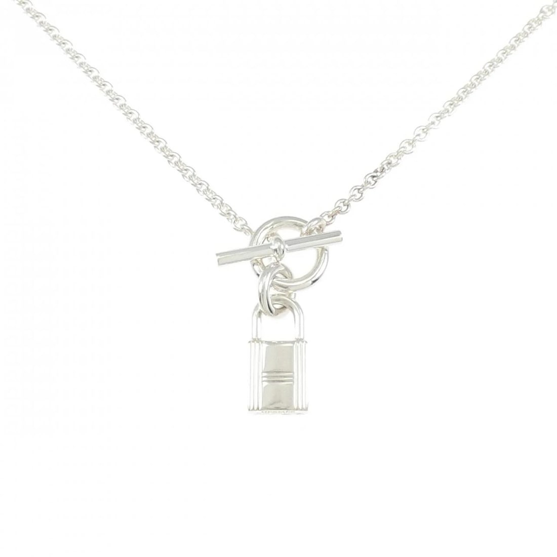 HERMES AMULET CADENA NECKLACE: HERMES Amulet Cadena Necklace Brand: HERMES Type: Necklace Material: 925 Silver Color: Silver Size: 40cm Accessories: None Accessories Notice: When purchasing pre-owned goods, please refer to