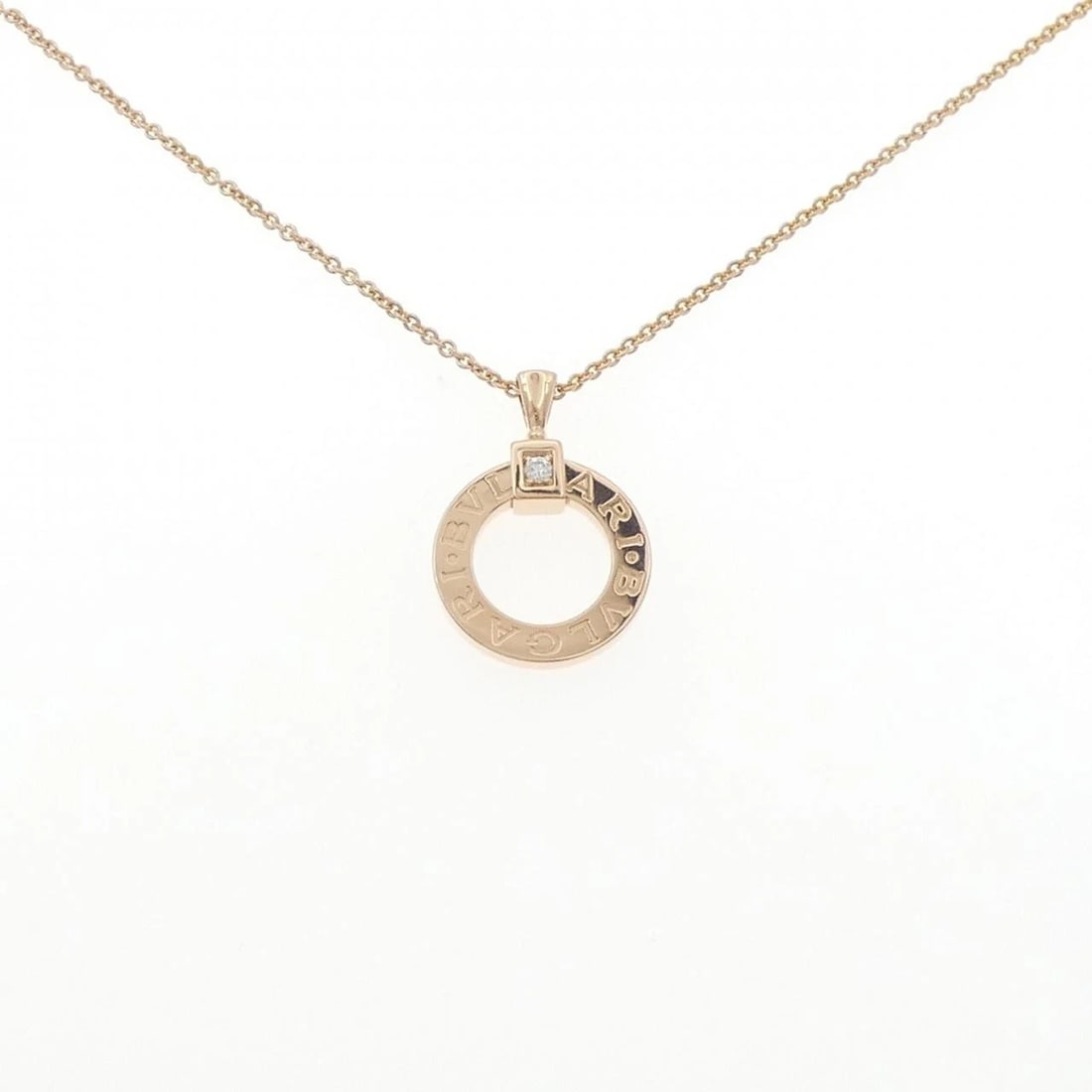 BVLGARI NECKLACE: Bvlgari Necklace Brand: BVLGARI Type: Necklace Material: 750 Pink Gold Main Stone/Creation Natural Color: Pink Gold Size: 39-46cm Accessories: None Accessories Notice: When purchasing pre-