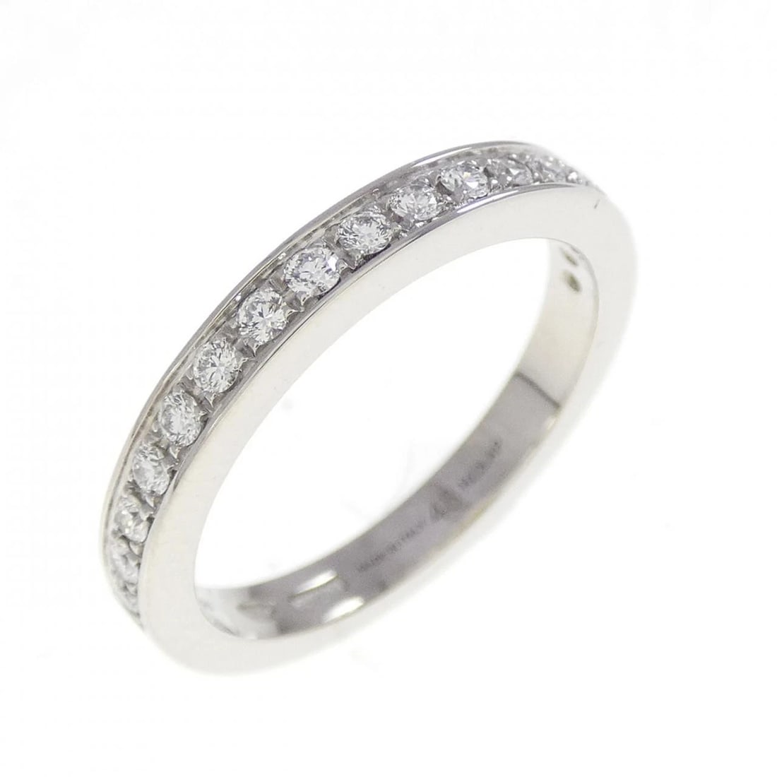 BVLGARI DE DEDICATA A VENICE RING: BVLGARI De Dedicata A Venice Ring Brand: BVLGARI Type: Ring Material: Platinum 950 Main Stone/Creation Natural Color: Platinum Size: 4.5 (US size) (48) Accessories: None Accessories Notice: