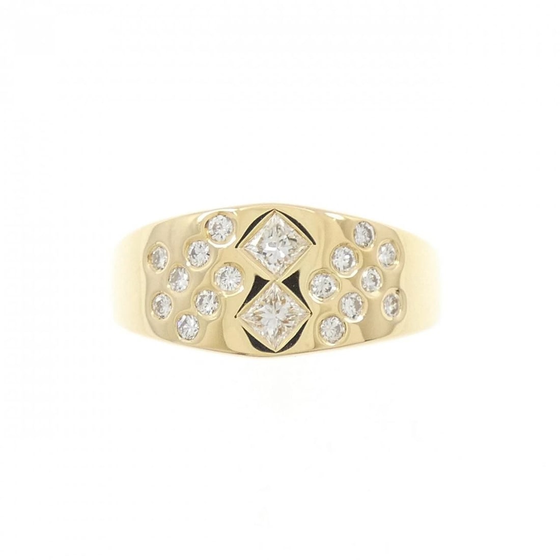 MIKIMOTO DIAMOND RING - 2