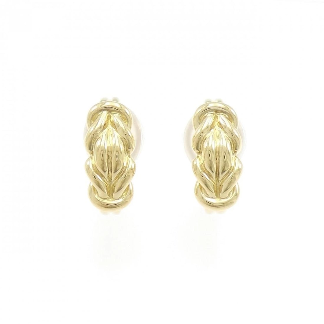 MIKIMOTO K18YG EARRINGS: MIKIMOTO K18YG Earrings Brand: MIKIMOTO Type: Earrings Material: K18 Yellow Gold Color: Yellow Gold Size: ActualSize HxW: 18.7mmx8.1mm Accessories: None Accessories Notice: When purchasing
