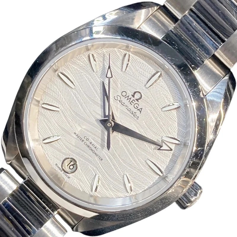 OMEGA SEAMASTER AQUA TERRA CO-AXIAL SILVER WATCH (1 of 4)