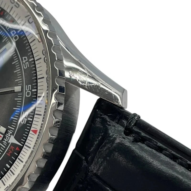 BREITLING NAVITIMER CHRONOGRAPH NAVY WATCH - 5