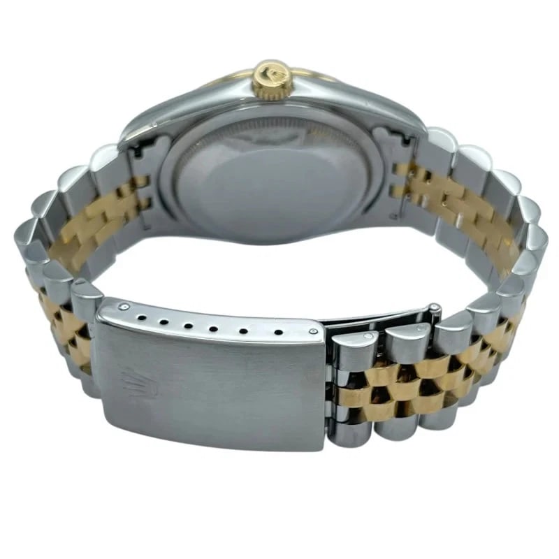 ROLEX DATEJUST GOLD K18/SS WATCH - 4