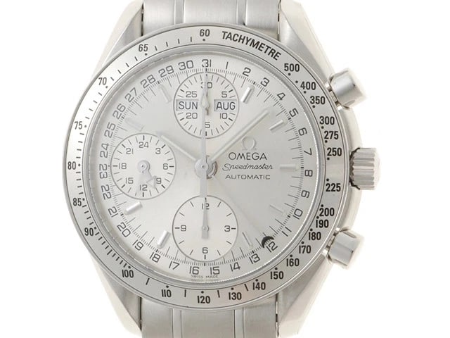 OMEGA SPEEDMASTER DAY DATE SILVER WATCH (1 of 4)