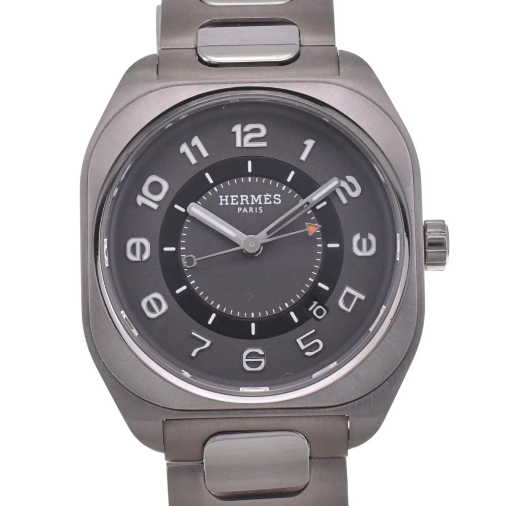 HERMES TITANIUM WATCH (1 of 5)