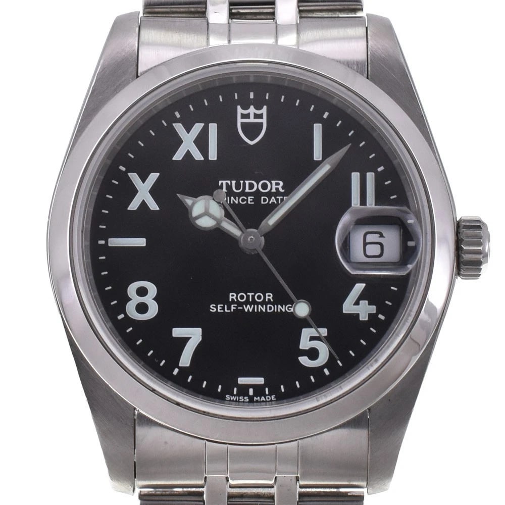 TUDOR PRINCE BLACK DIAL WATCH (1 of 6)