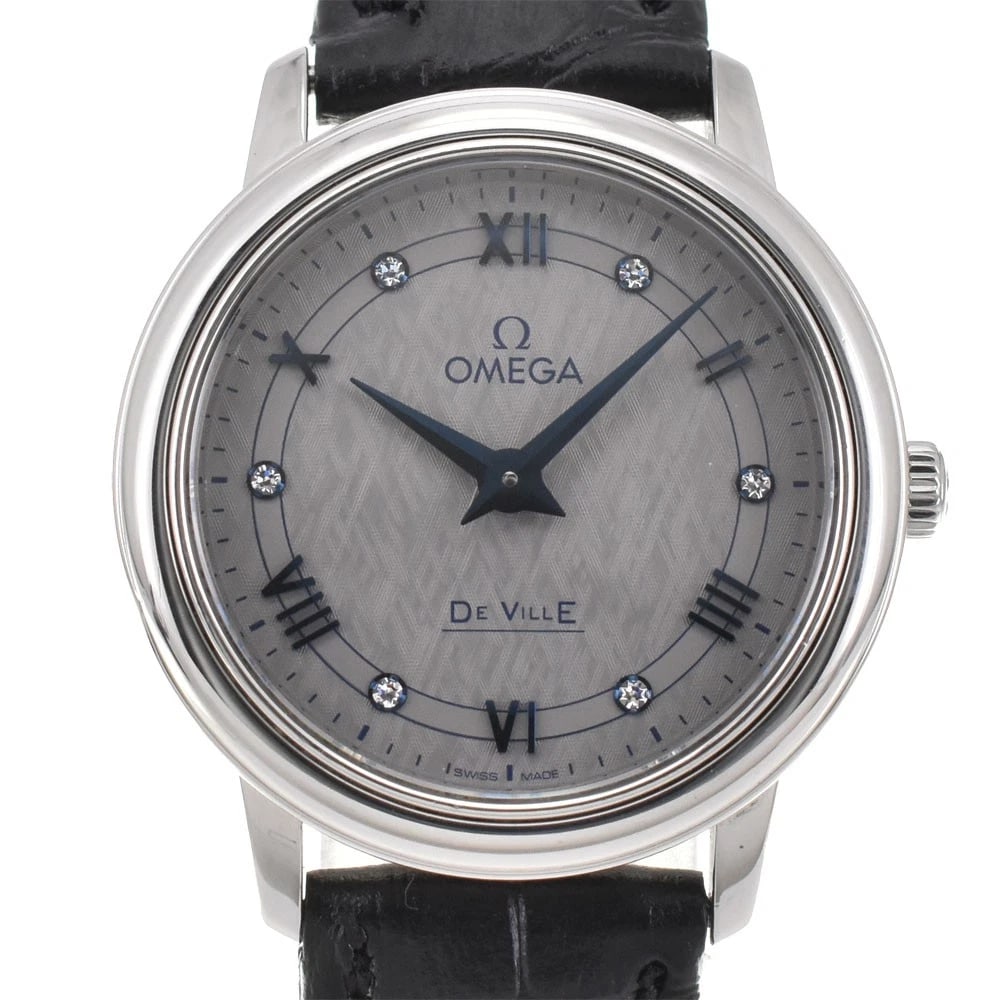 OMEGA DE VILLE PRESTIGE DIAMOND QUARTZ WATCH (1 of 7)