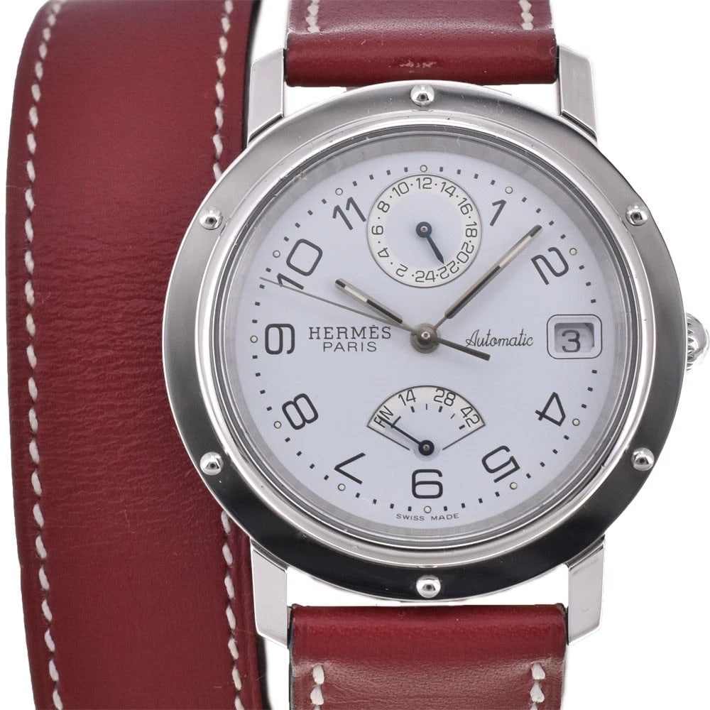 HERMES CLIPPER POWER RESERVE WATCH (1 of 5)