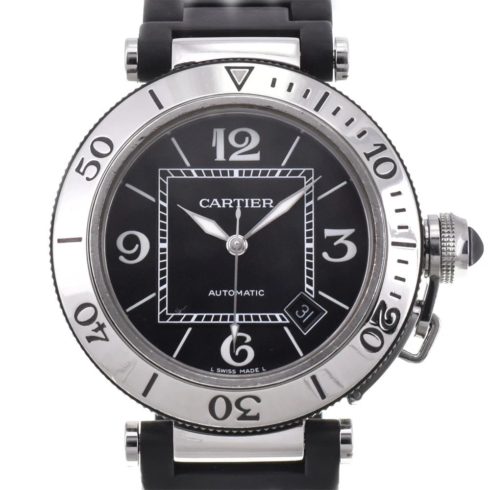 CARTIER PASHA SEA RUBBER WATCH (1 of 5)