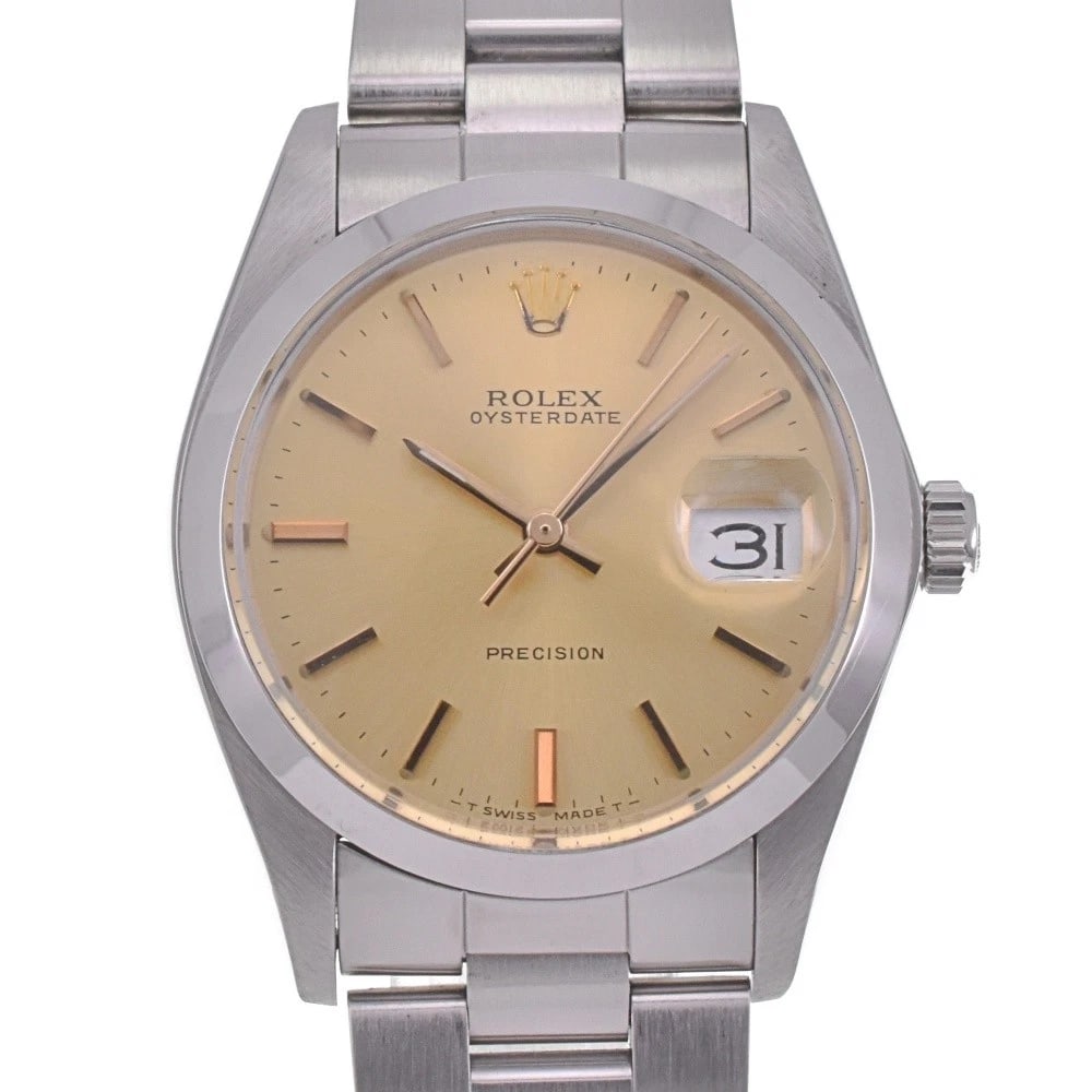 ROLEX OYSTER DATE PRECISION VINTAGE HAND WINDING WATCH (1 of 5)