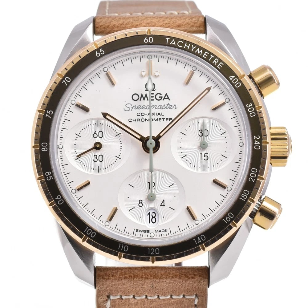 OMEGA SPEEDMASTER K18YG WATCH (1 of 7)