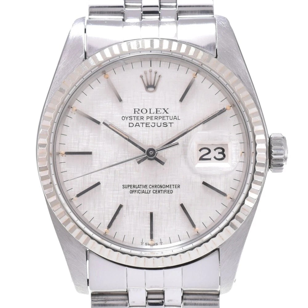 ROLEX OYSTER PERPETUAL DATEJUST BEZEL WATCH (1 of 5)