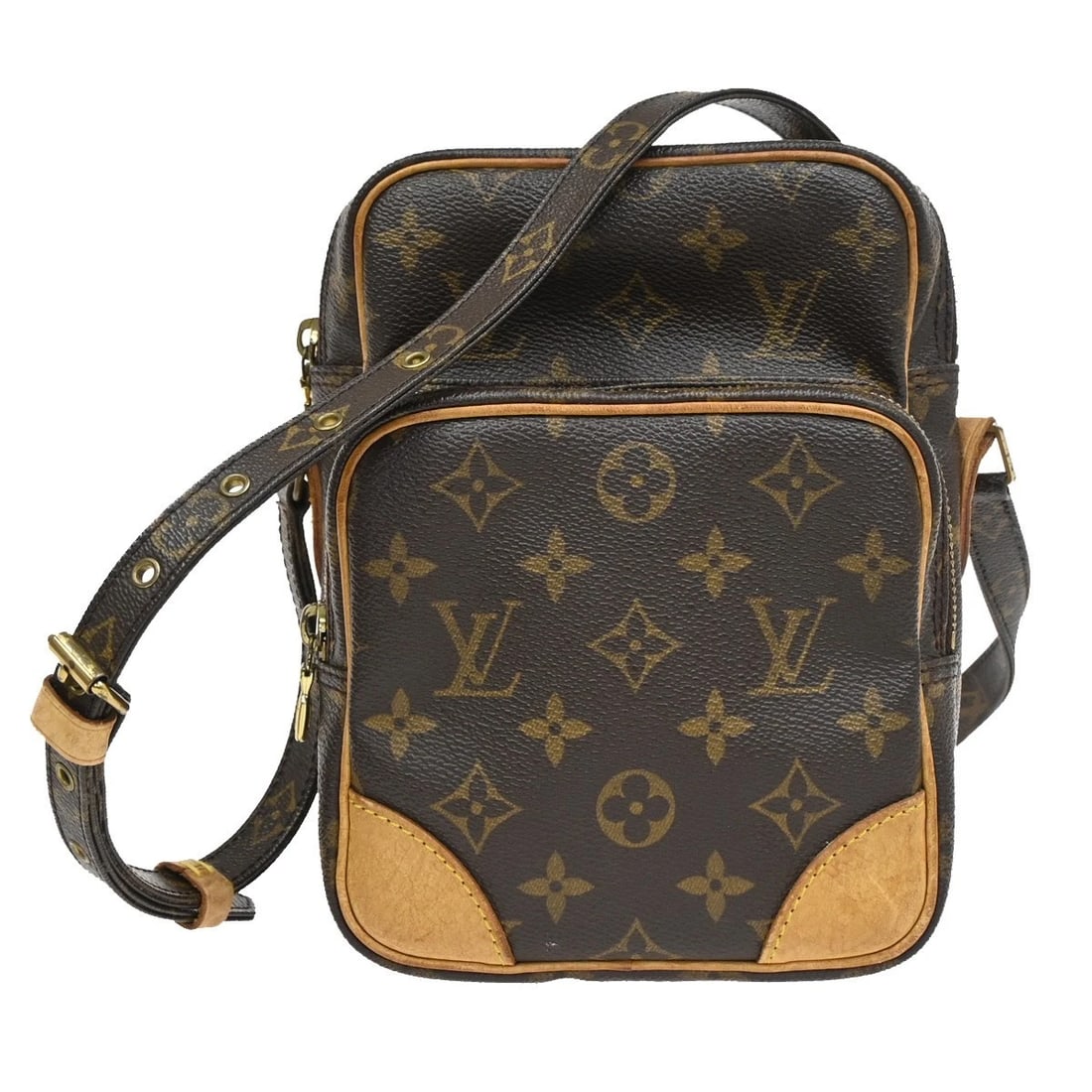 LOUIS VUITTON AMAZON CROSSBODY SHOULDER BAG MONOGRAM LEATHER (1 of 10)