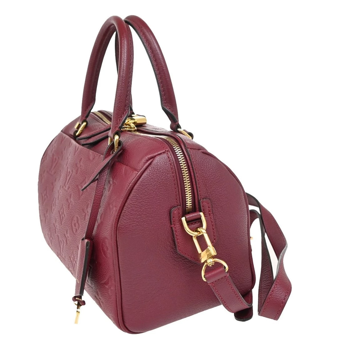 LOUIS VUITTON SPEEDY BANDOULIERE 25 HAND BAG MONOGRAM EMPREINTE (1 of 8)