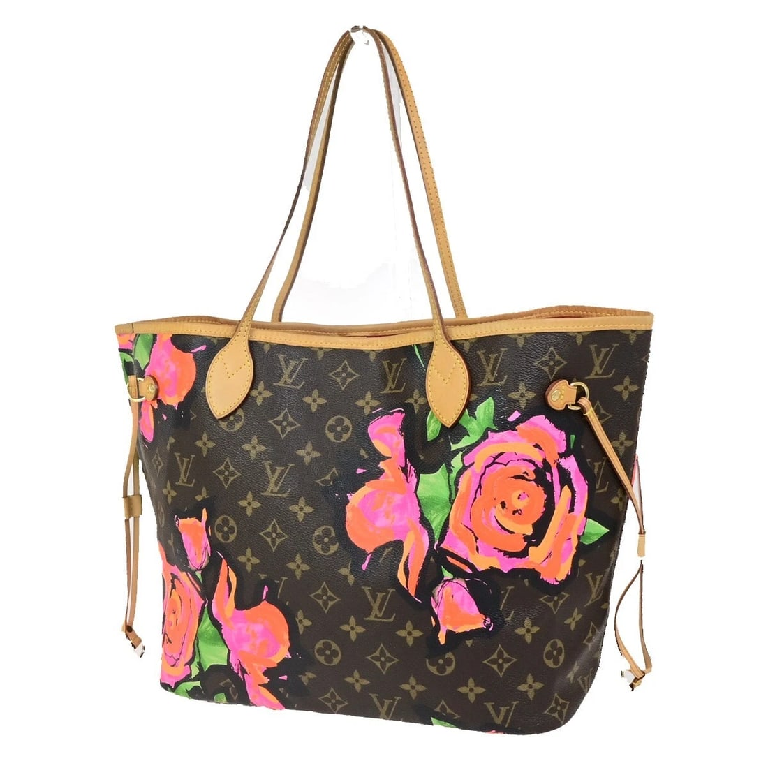 LOUIS VUITTON NEVERFULL MM SHOULDER TOTE BAG MONOGRAM ROSE BROWN: LOUIS VUITTON Neverfull MM Shoulder Tote Bag Monogram Rose Brown Brand: Louis Vuitton Type: Shoulder Bag Material: Monogram Rose Leather Color: Brown Size: W 12.6 x H 11.4 x D 6.3 " (approx.) SHOU