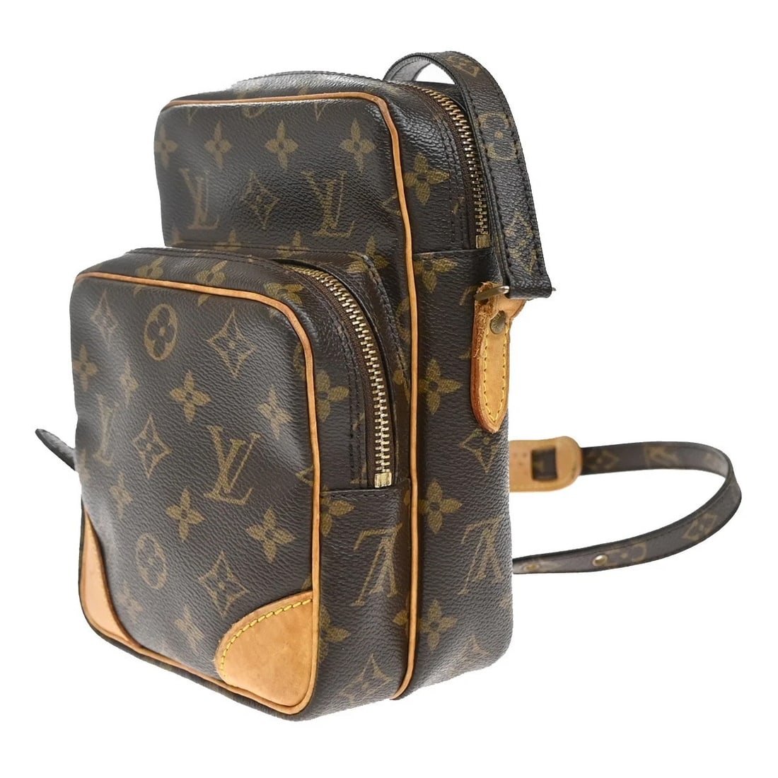 LOUIS VUITTON AMAZON CROSSBODY SHOULDER BAG MONOGRAM LEATHER (1 of 7)