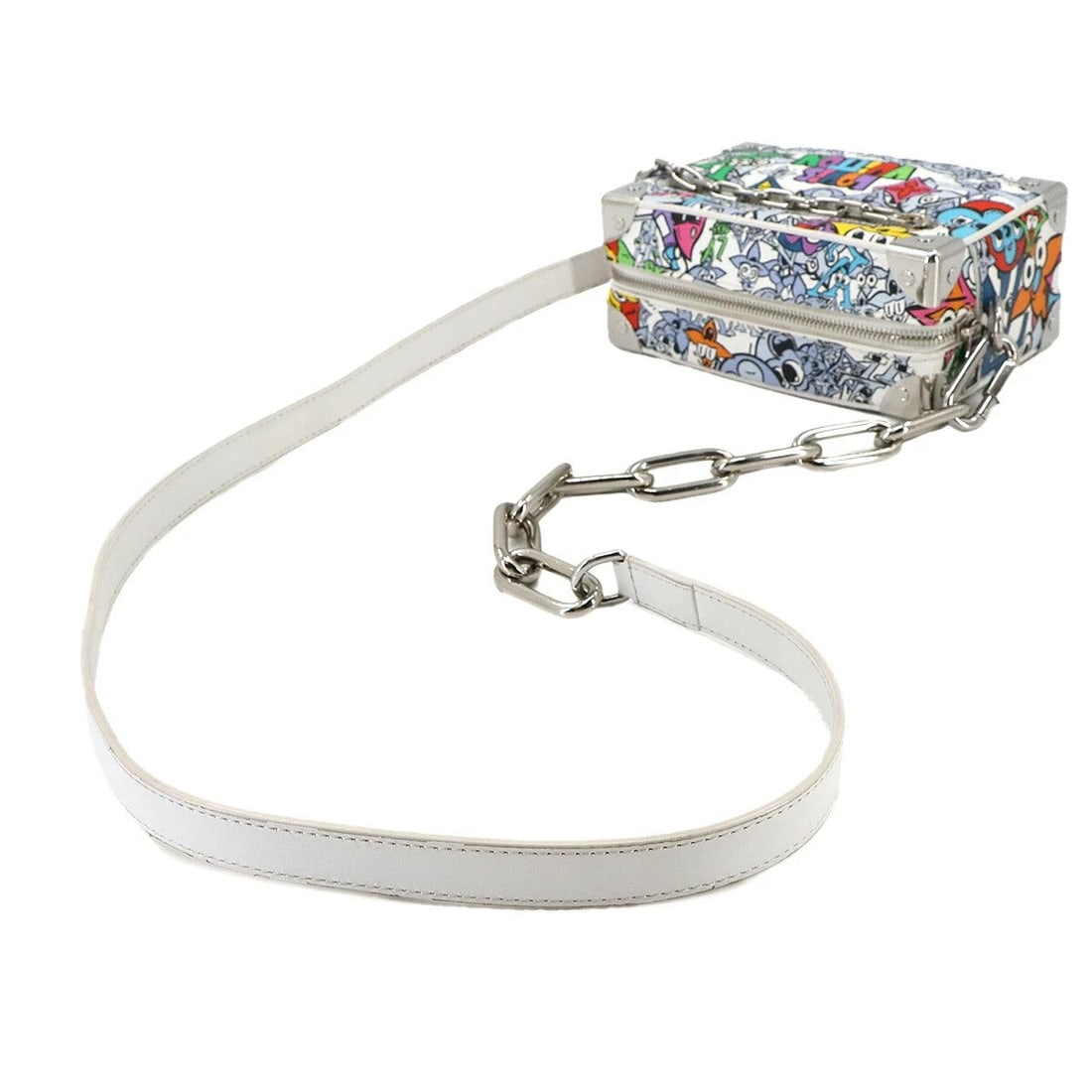 LOUIS VUITTON MONOGRAM COMIC MINI SOFT TRUNK SHOULDER BAG - 5